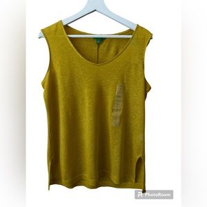 Linen Tank Top NWT